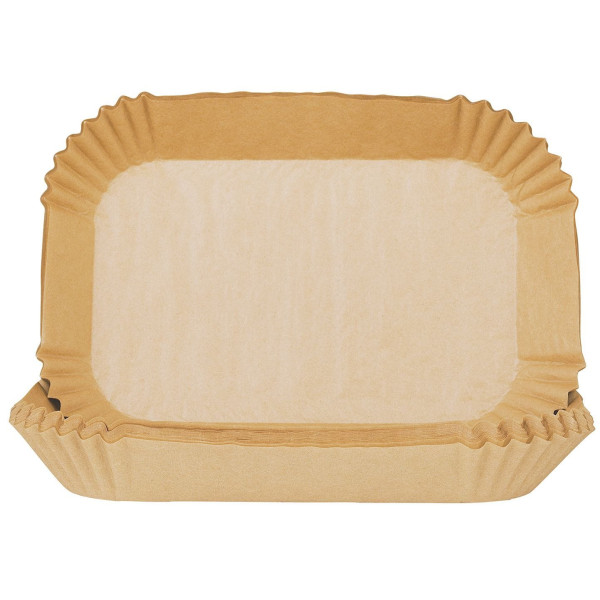 WKŁADY PAPIEROWE DO FRYTKOWNICY PROSTOKĄTNE 22X14X4.5CM 100 SZTUK KLAUSBERG KB-7783