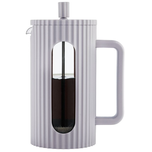 ZAPARZACZ DO HERBATY KAWY SZKLANY FRENCH PRESS 1000 ML SZARY KLAUSBERG KB-7752