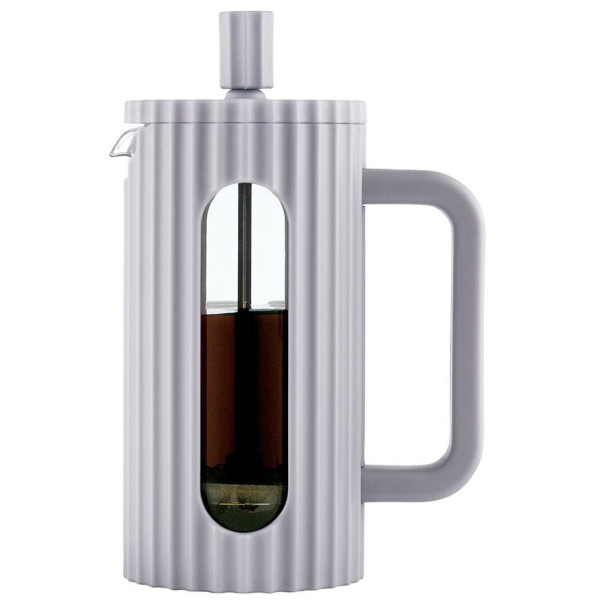 ZAPARZACZ DO HERBATY KAWY SZKLANY FRENCH PRESS 350 ML SZARY KLAUSBERG KB-7742