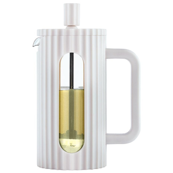 ZAPARZACZ DO HERBATY KAWY SZKLANY FRENCH PRESS 350 ML KREMOWY KLAUSBERG KB-7743
