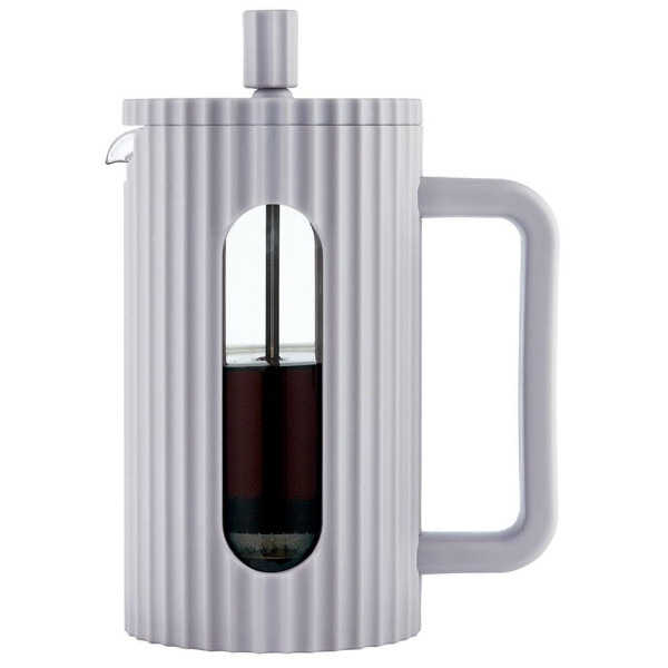 ZAPARZACZ DO HERBATY KAWY SZKLANY FRENCH PRESS 600 ML SZARY KLAUSBERG KB-7747