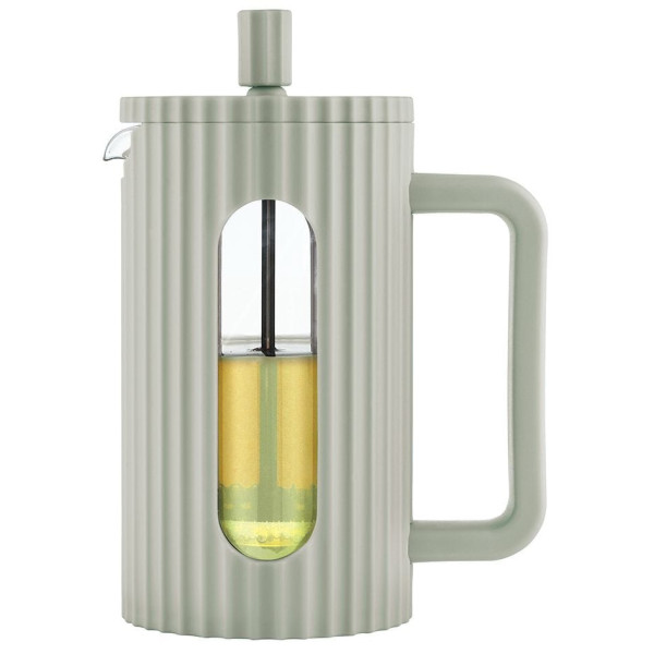ZAPARZACZ DO HERBATY KAWY SZKLANY FRENCH PRESS 600 ML ZIELONY KLAUSBERG KB-7750