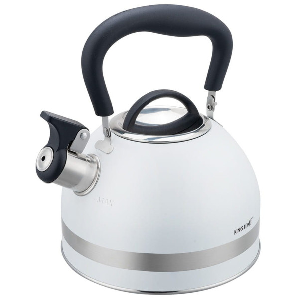 CZAJNIK STALOWY 1.8L INDUKCJA KINGHOFF KH-1852 BIAŁY