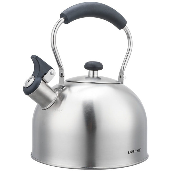 CZAJNIK STALOWY 2.5L INDUKCJA KINGHOFF KH-1859 SREBRNY